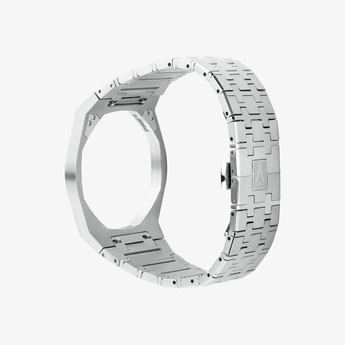[Pre-order] VIPEX Capsule (Stellar Silver) - Titanium Case Shield & Bracelet (Compatible with Apple Watch and Royal Pop)