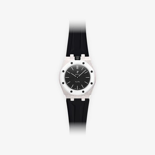 VIPEX Capsule -  Titanium Case Shield & Black FKM Rubber Strap (Pre-order)