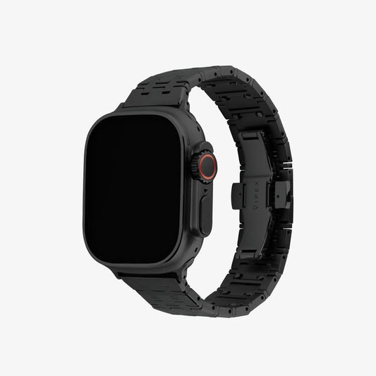 [預售] VIPEX Capsule（曜石黑）- 高級鈦金屬保護殼及錶帶（兼容 Royal Pop 和 Apple Watch）