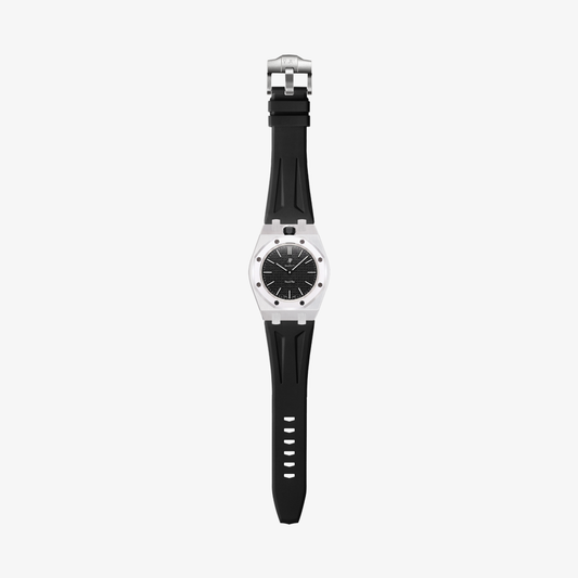 VIPEX Capsule -  Titanium Case Shield & Black FKM Rubber Strap (Pre-order, Royal Pop is not included)