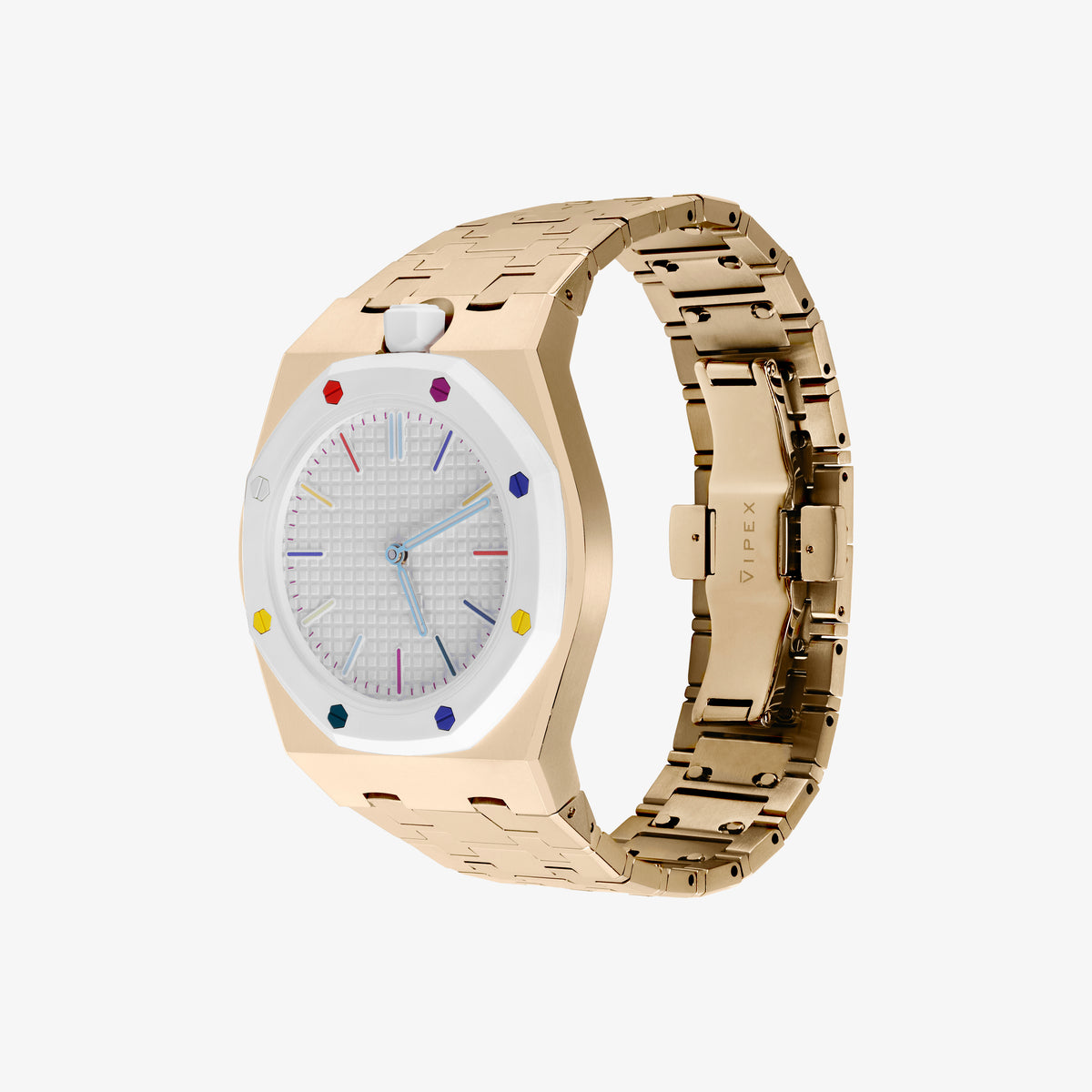[Pre-order] VIPEX Capsule (Starlight Gold) - Ultimate Set - Titanium Case Shield & Bracelet (Watch not included. Shipping end of October.)