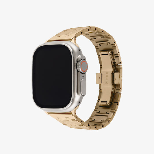 [Pre-order] VIPEX Capsule (Starlight Gold) - Ultimate Set - Titanium Case Shield & Bracelet (Watch not included. Shipping in October)